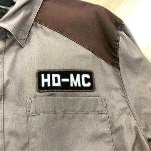 Men’s Harley Davidson HD-MC Colorblocked -Blackened Pearl Shirt